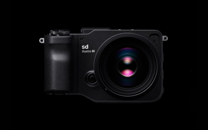 SIGMA sd Quattro H Kamera Spiegellose_Systemkamera Vorderansicht Produktabbildung